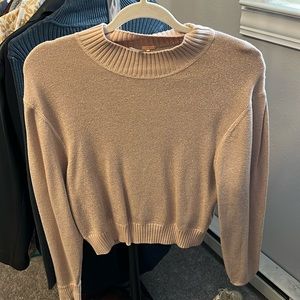 Free people cropped sweater